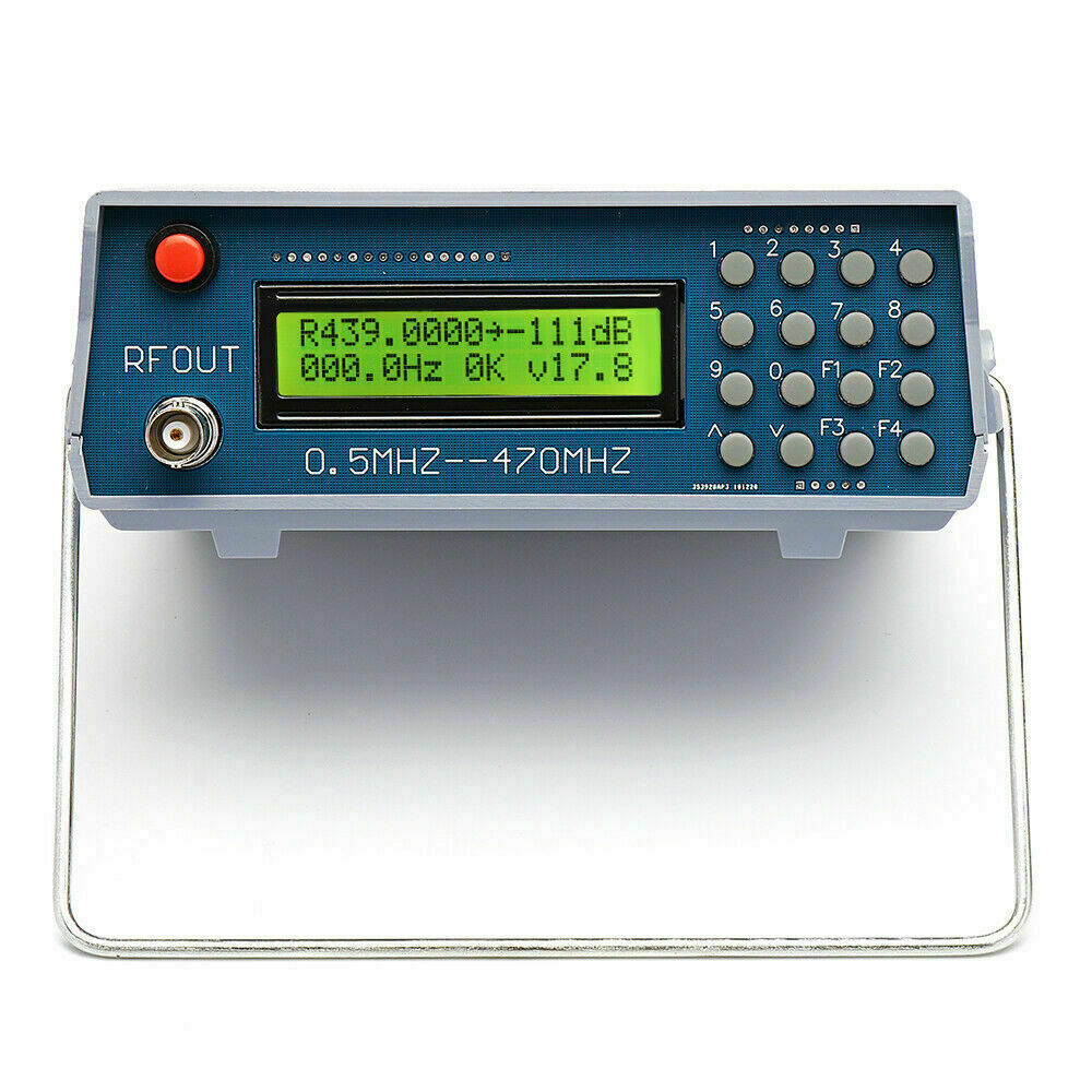 Rf Signal Generator 0.5Mhz To 470Mhz - Генератор радиочастотных сигналов 0,5–470 МГц для