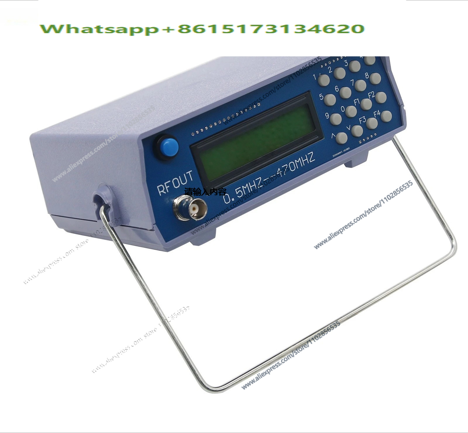 Генератор радиочастотных сигна – обзор и цена Rf Signal Generator 0.5Mhz To 470Mhz