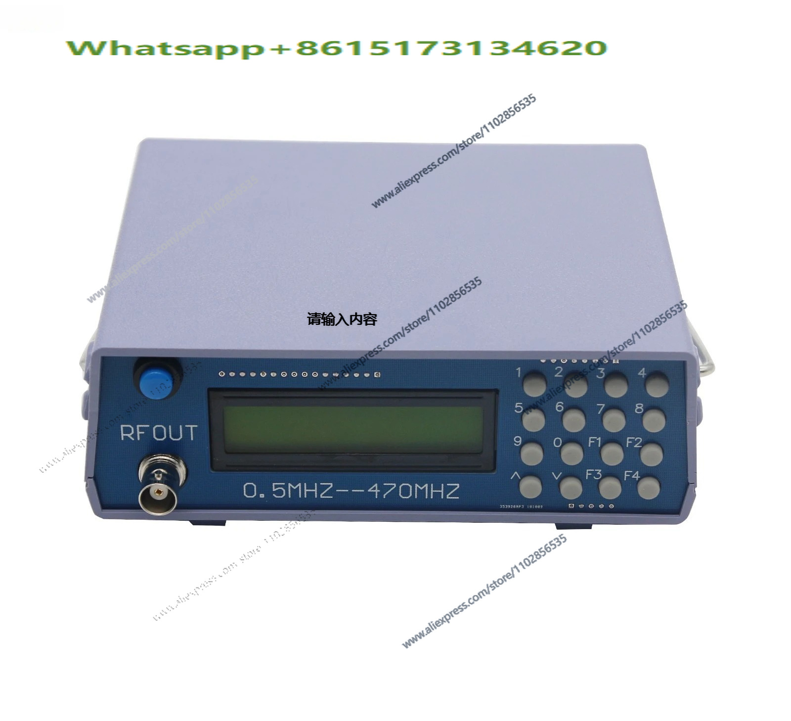 Генератор радиочастотных сигна – обзор и цена Rf Signal Generator 0.5Mhz To 470Mhz