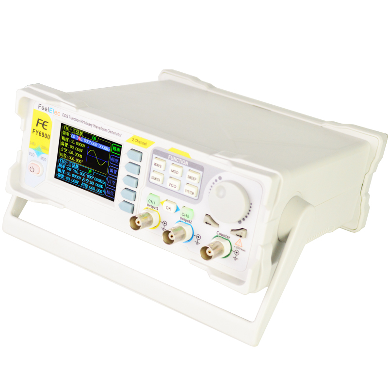 KKmoon FY6900-60M Функциональн – обзор и цена Dual Channel Arbitrary Waveform Function Generator 60Mhz