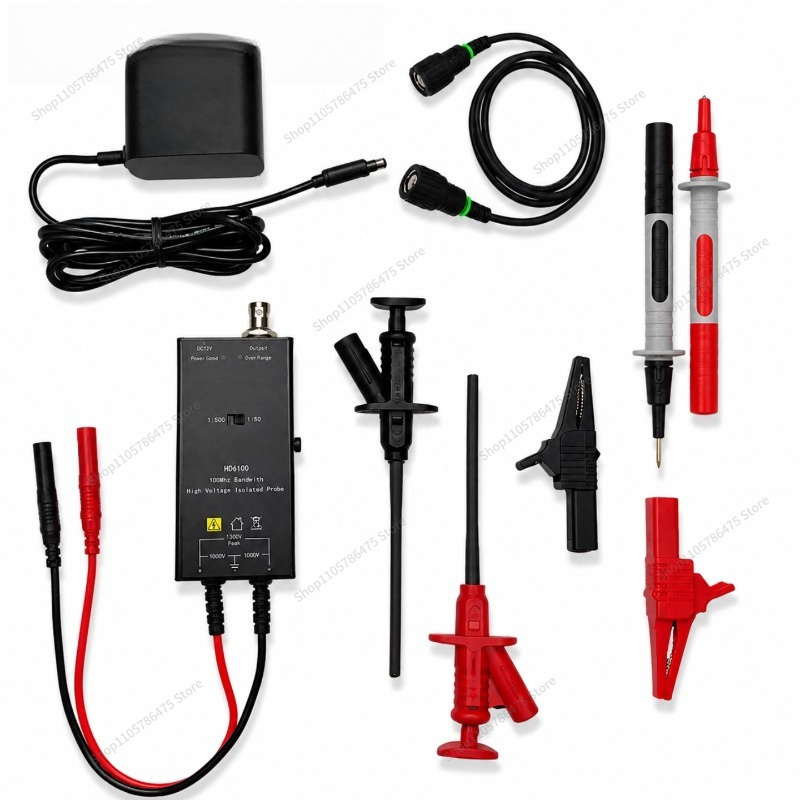 Для активного пробника: высоко – обзор и цена High Voltage Differential Probe 100Mhz 1300V