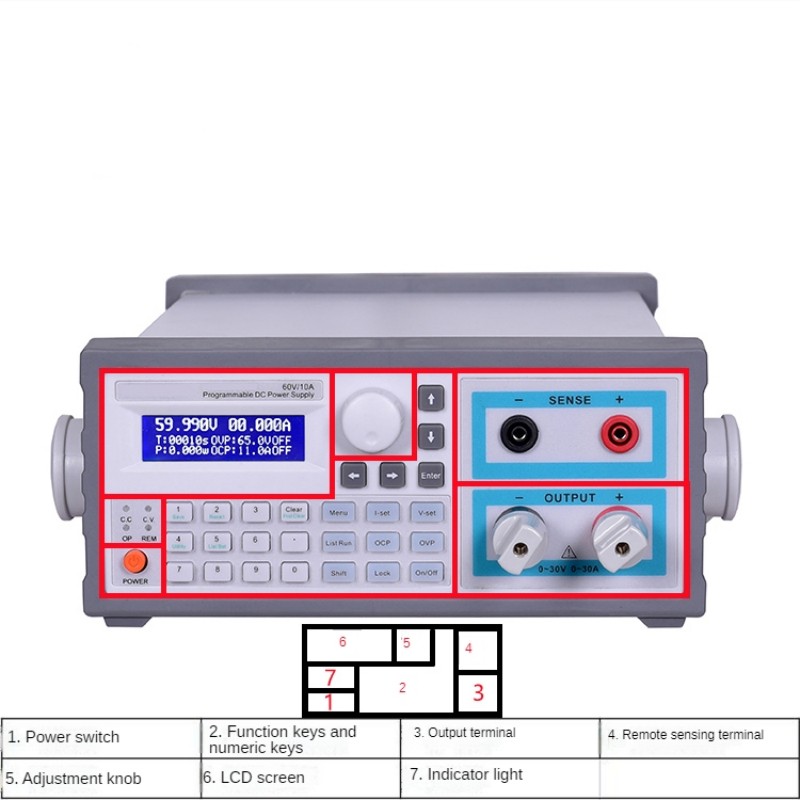 Лабораторный линейный программ – обзор и цена Programmable Linear Dc Power Supply 30V 10A