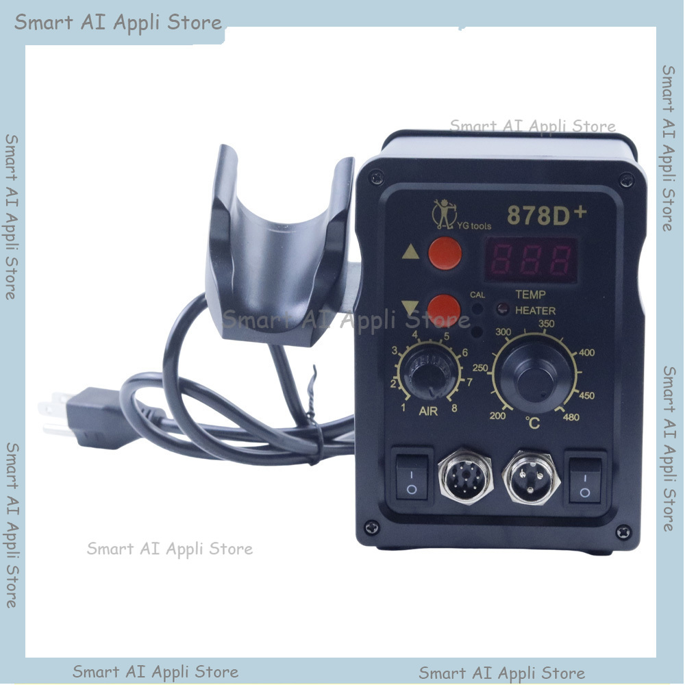Паяльная станция 2 в 1 с цифро – обзор и цена Smd Rework Station Hot Air Soldering 2 In 1